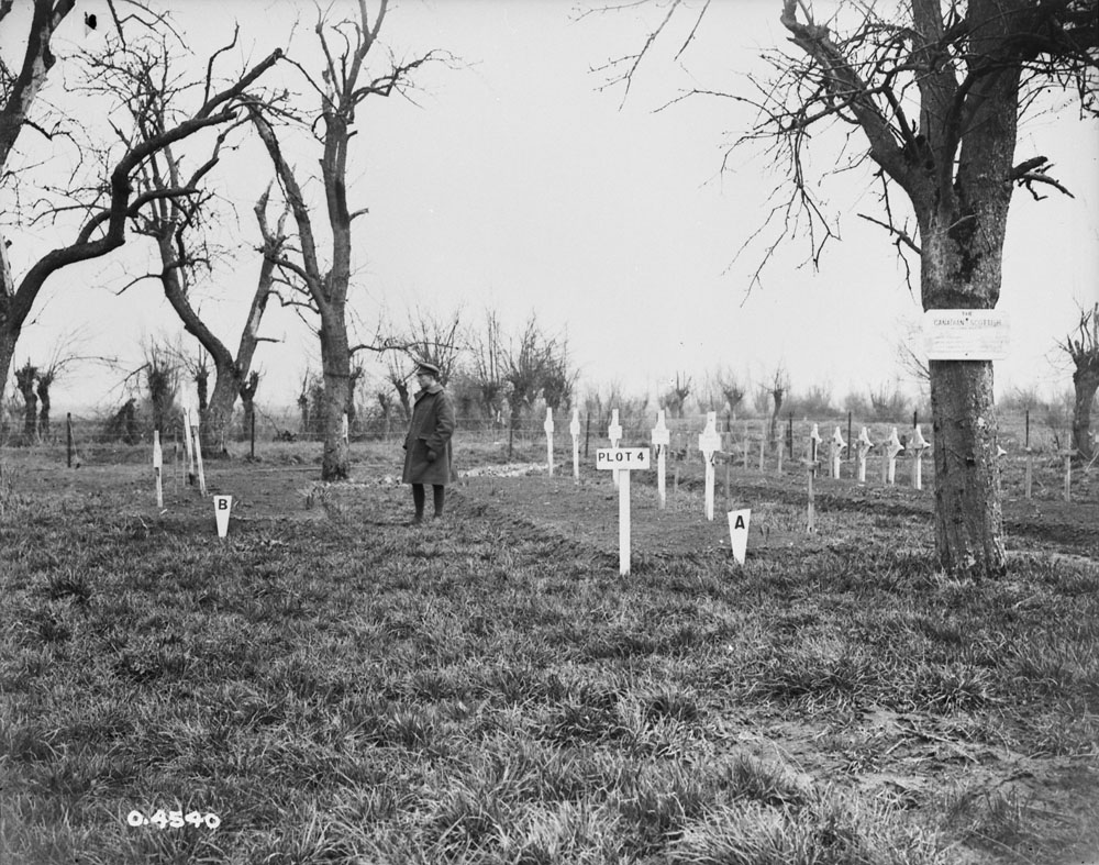 Cemetery of the 16th Canadian Infantry Battalion