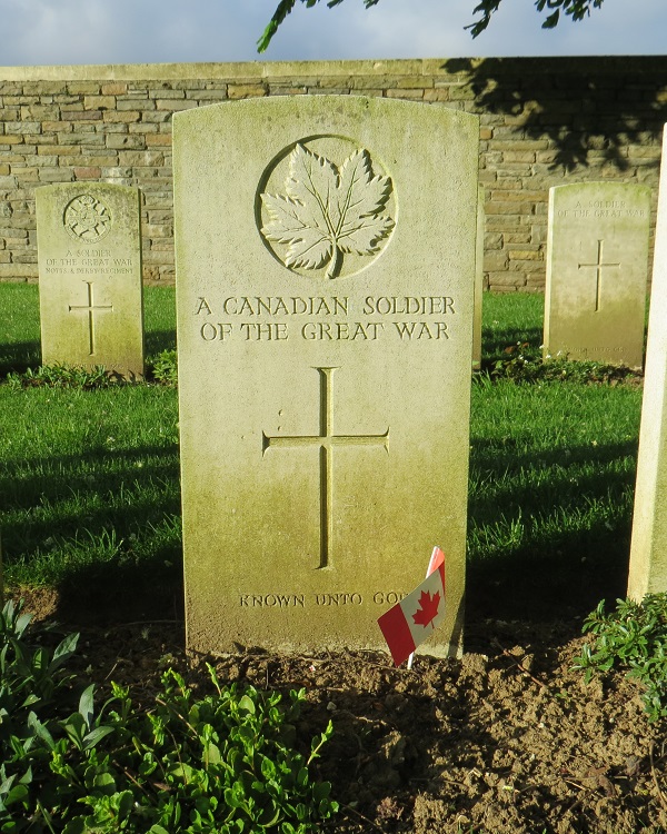 Canadian Cemetery No. 2, 25 April 2018. CEFRG