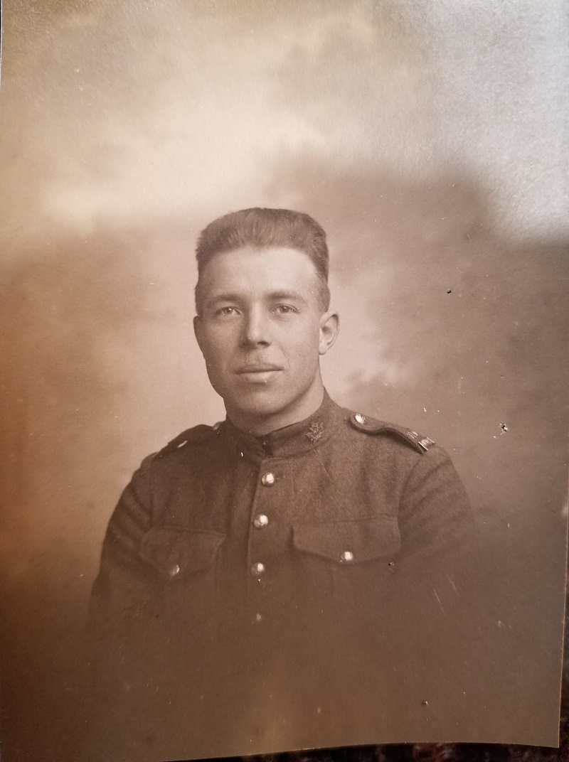 Lieutenant Frederick Hope Stockhausen in the Great War