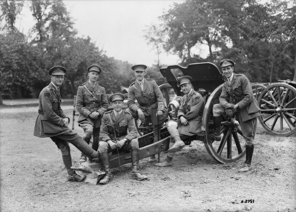 Lieutenant Raymond Massey in the Great War