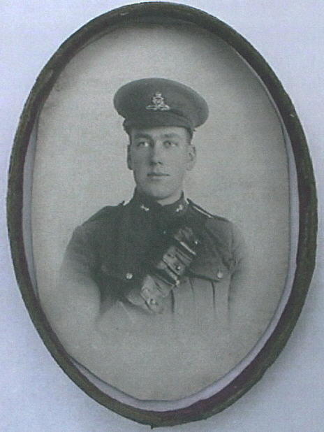 Gunner Bertram Howard Cox in the Great War