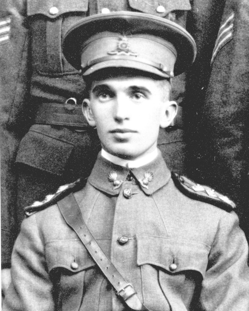 Lt. Alexis Helmer was a close friend of McCrae's whose death inspired In Flanders Fields. (McGill University Archives PL 006 409)