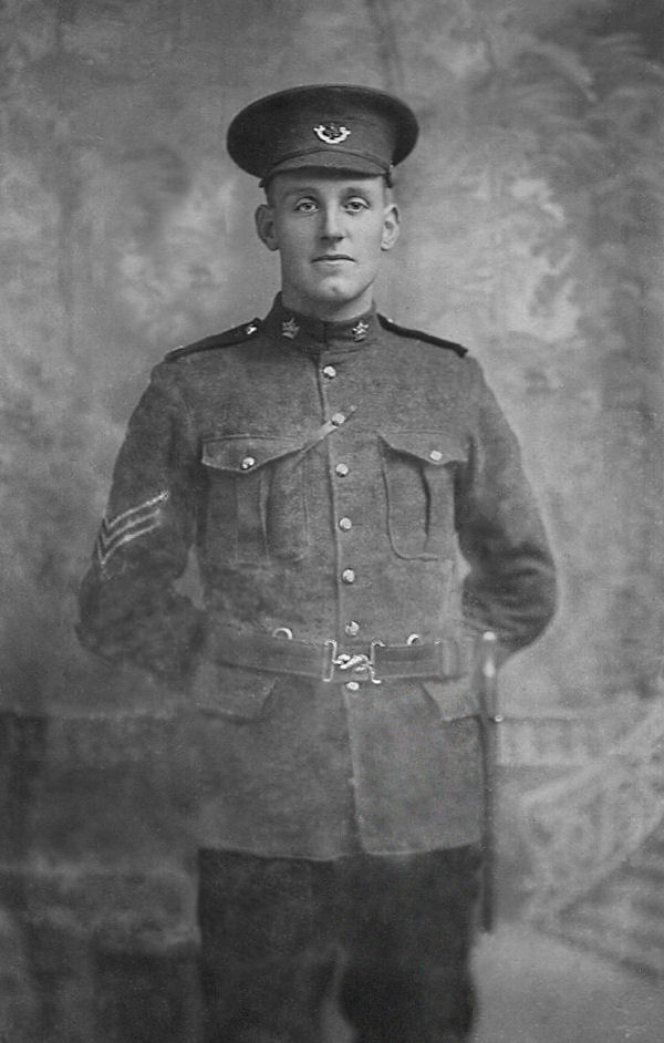 Company Sgt Major David Parfitt in the Great War