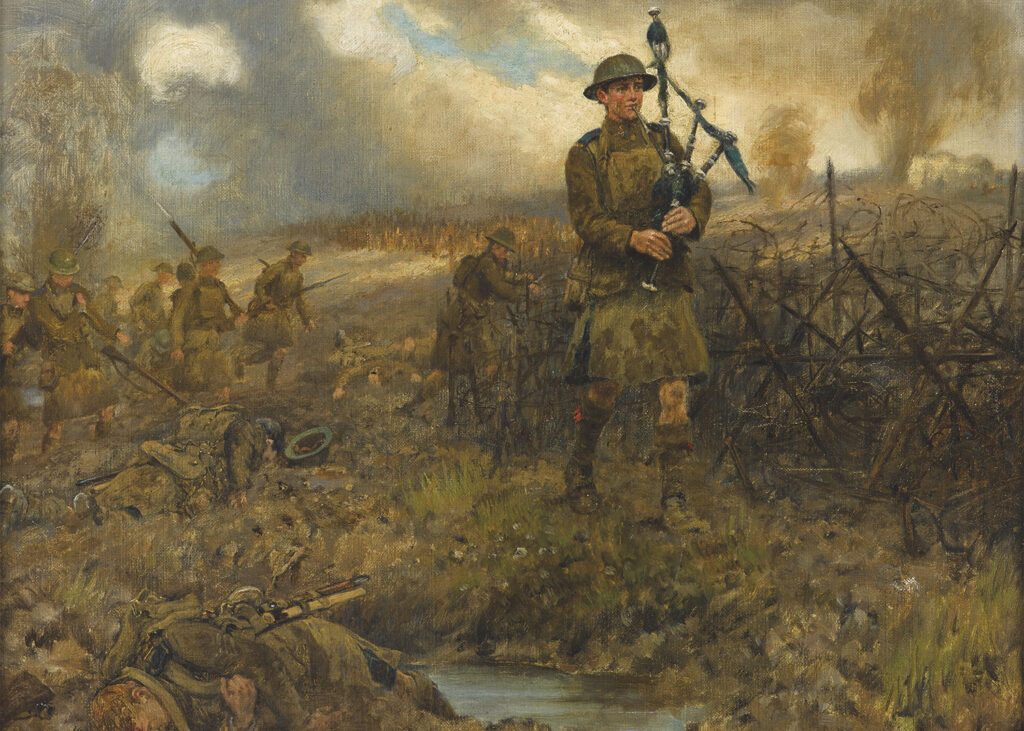 James Richardson VC painting