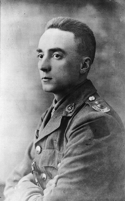 Lt. Gordon Flowerdew, Lord Strathcona's Horse, Canadian Cavalry Corps led a charge against advancing German units in Moreuil Wood in late March, 1918. The half "C" squadron was killed by enemy fire (with Flowerdew fatally wounded), the German advance was halted. Flowerdew's act was recognized with the award of a posthumous Victoria Cross. MIKAN NO 3521609