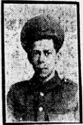 Private Frederick Freeman Laing in the Great War